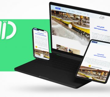 طراحی سایت قالیشویی نفیس