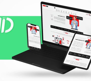 طراحی سایت مجموعه ماد سرویس