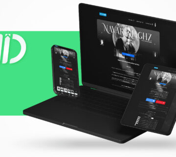 طراحی سایت فروش آلبوم نوار مغز از مهیار